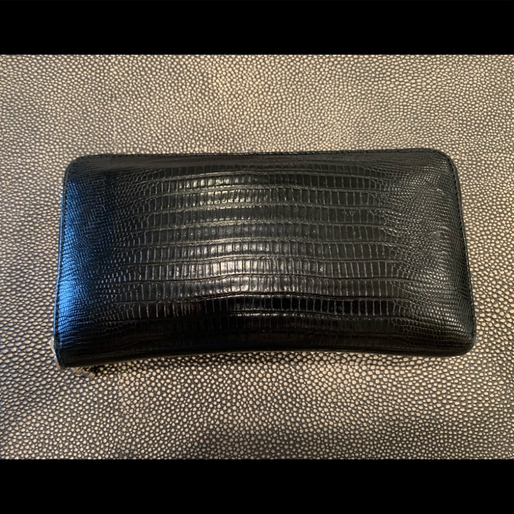 Authentic Alexander McQueen Black Wallet